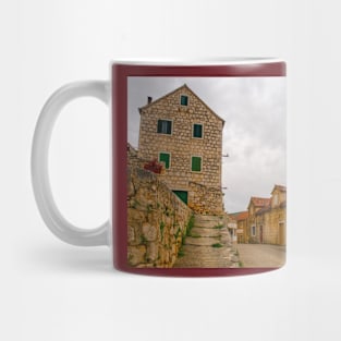 Loziscz Village in Brac, Croatia Mug